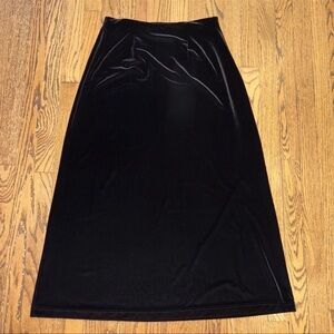 Jaclyn Smith Classic Vtg Womens‎ Medium Long Maxi Velvet Feel Skirt